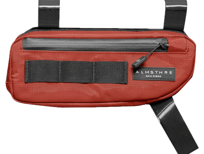 ALMSTHRE Compact Frame Bag – Rust Red