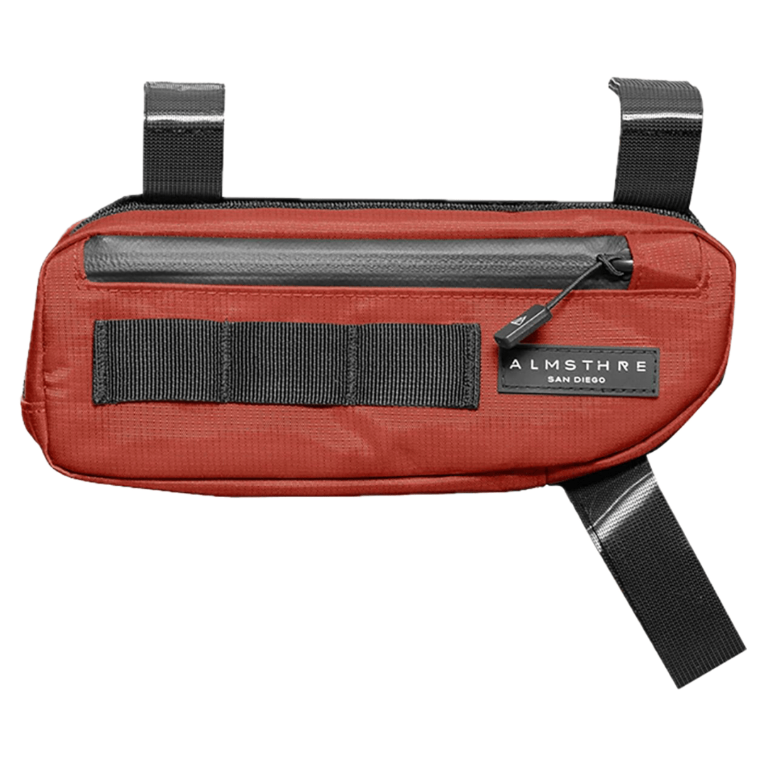 ALMSTHRE Compact Frame Bag – Rust Red