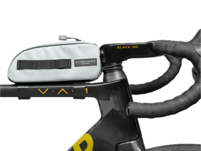 ALMSTHRE Top Tube Bag – Sterling Silver