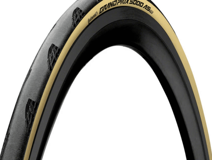 Continental Grand Prix 5000 All Season TR Tubeless Tire – Black/Cream