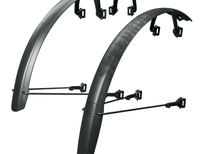 SKS Speedrocker XL Gravel Fender Set 650b or 700c Max Tire Width 52mm Black