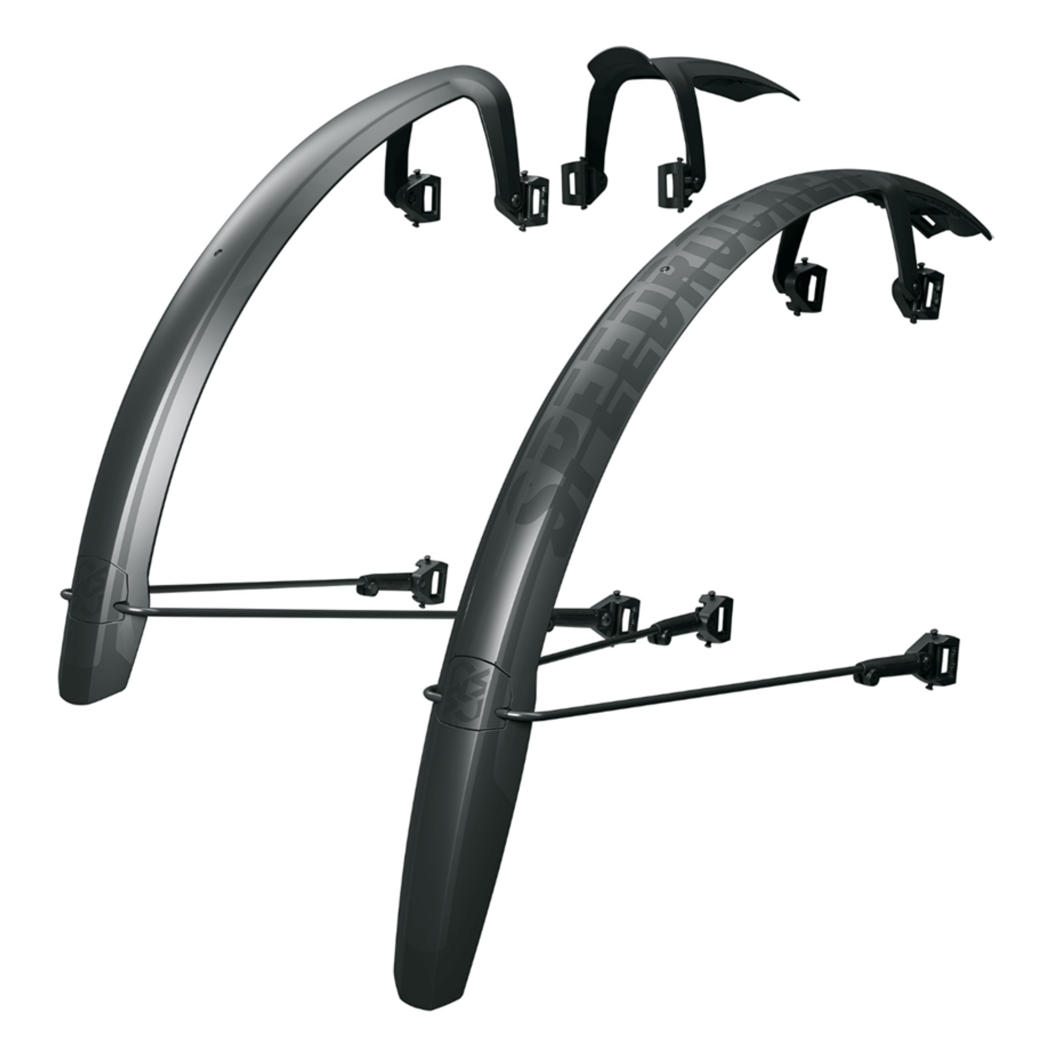SKS Speedrocker XL Gravel Fender Set 650b or 700c Max Tire Width 52mm Black